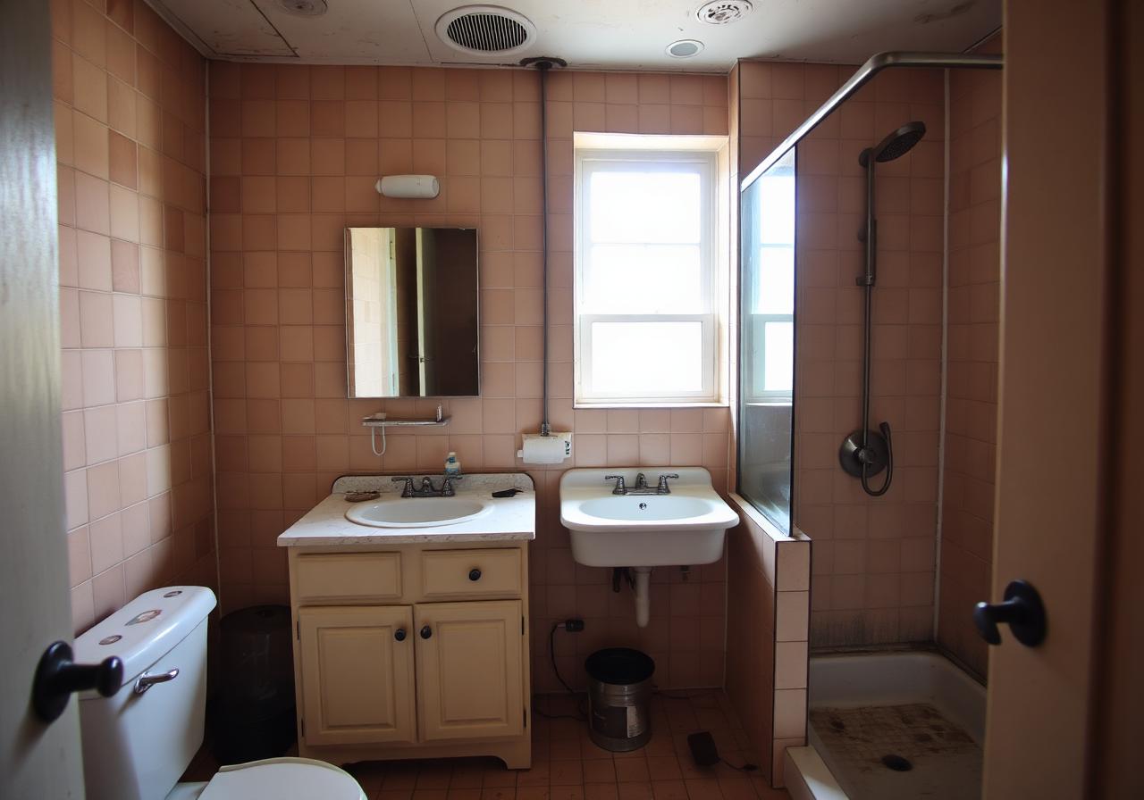 Before — From Rough Space to Private Retreat